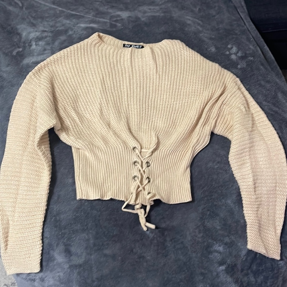 Beige sweater